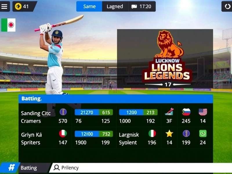 Lucknow Lions Legends gameplay screenshot